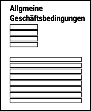 Allgemeine Geschäftsbedingungen